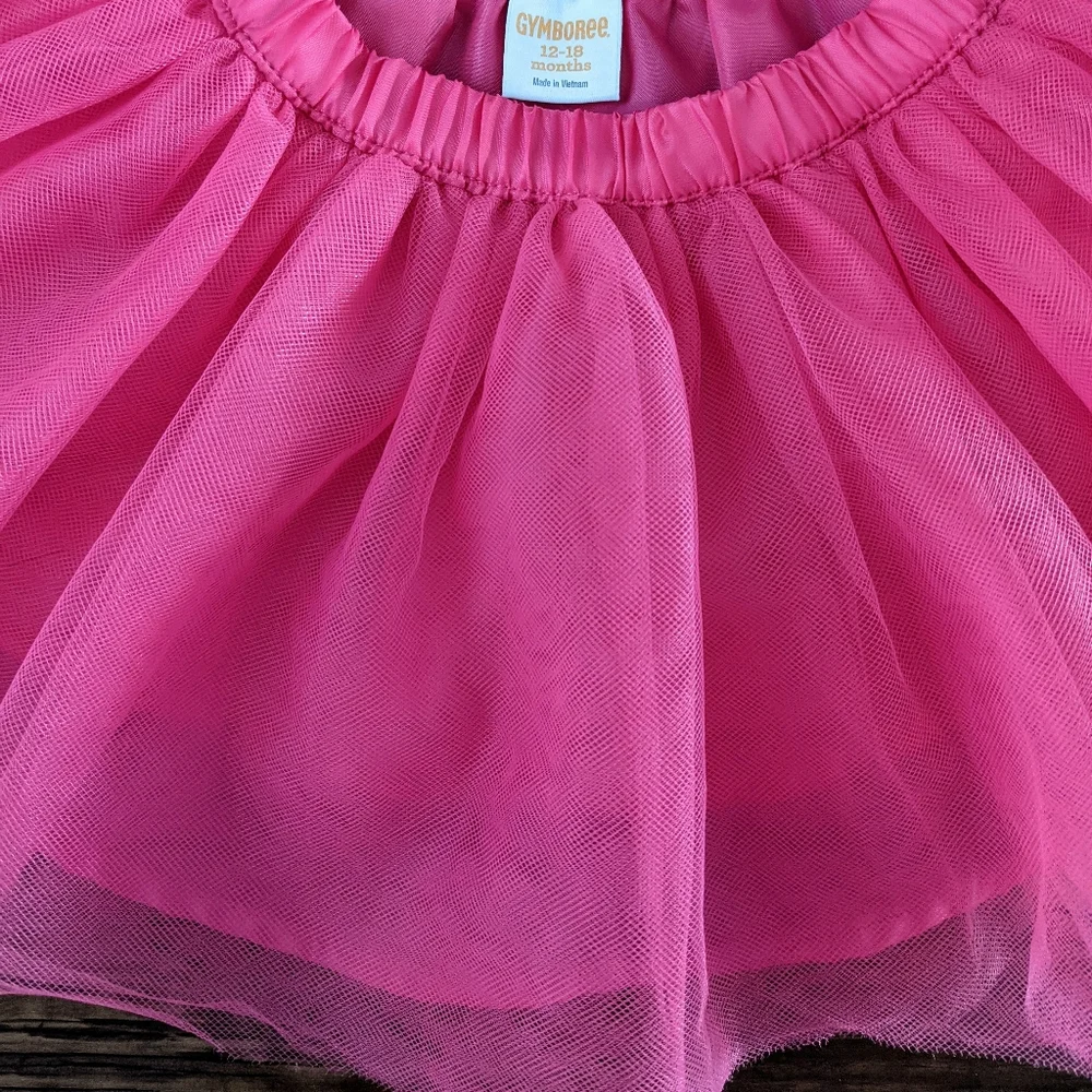 Gymboree Pink Tulle Tutu Skirt